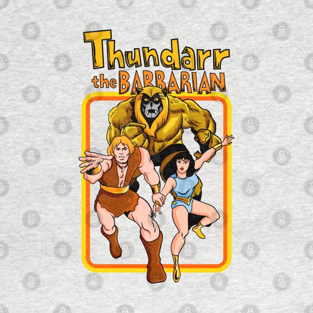 Retro Thundarr The Barbarian by OniSide